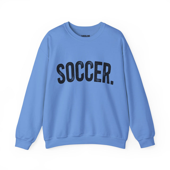 Rustic Design Soccer Unisex Adult Crewneck Sweatshirt