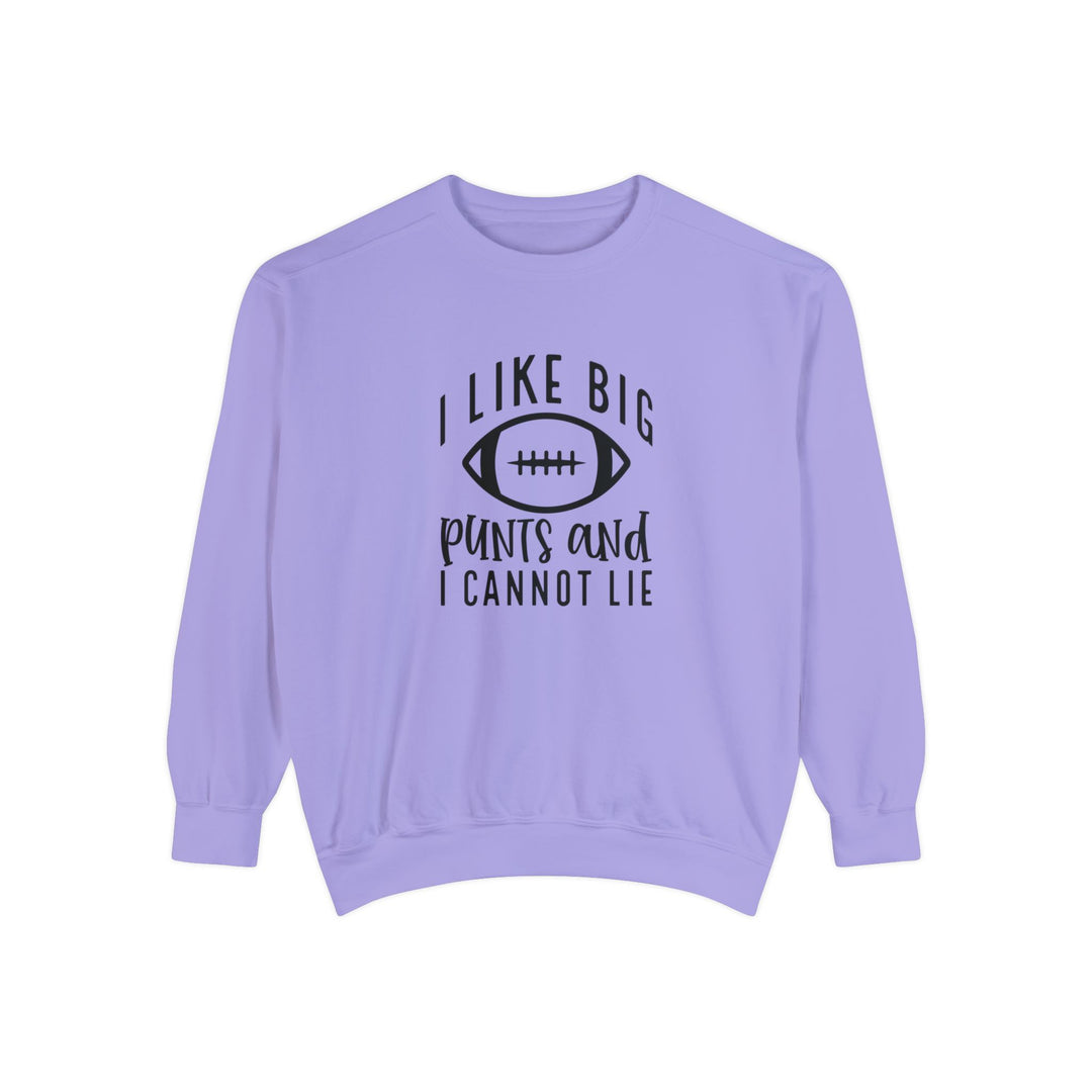 I Like Big Punts Football Unisex Adult Premium Crewneck Sweatshirt