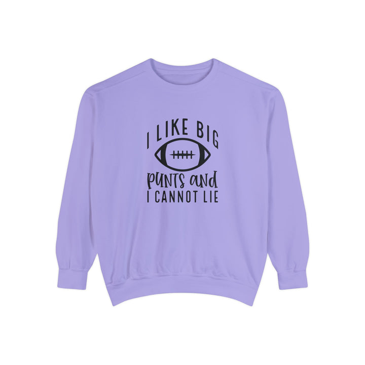 I Like Big Punts Football Unisex Adult Premium Crewneck Sweatshirt