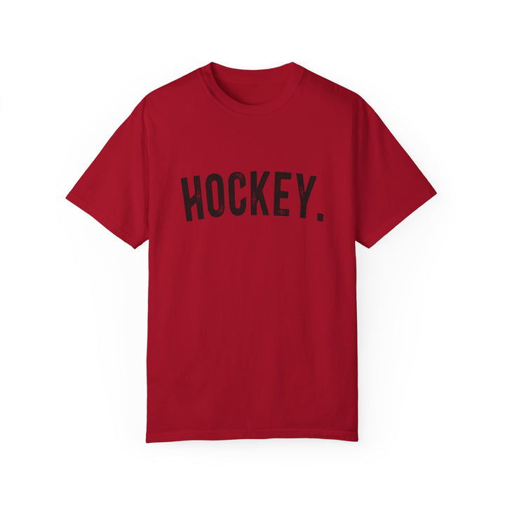 Rustic Design Hockey Unisex Adult Premium T-shirt