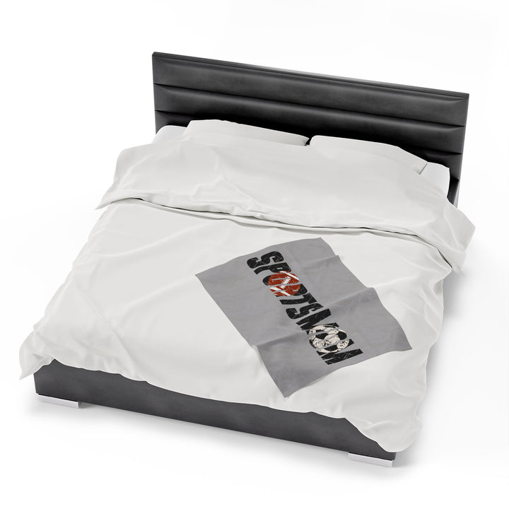 Sports Mom Plush Blanket