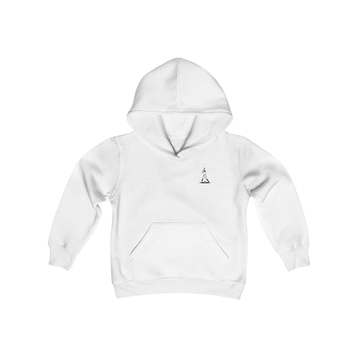 Raised in a Cage Softball Unisex Youth Hooded Sweatshirt