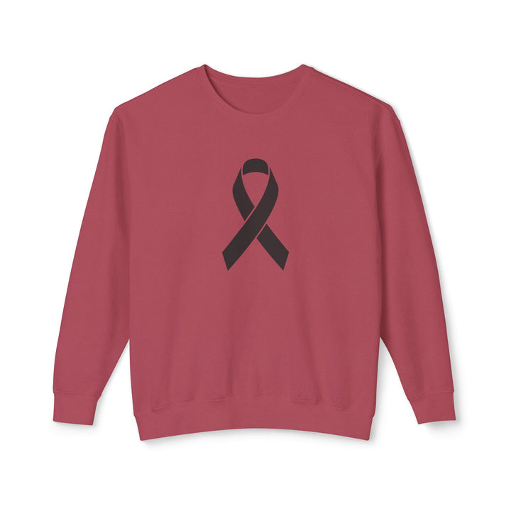 Cancer Ribbon Adult Unisex Premium Crewneck Sweatshirt