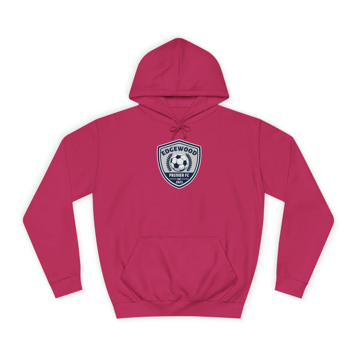 Edgewood Premier FC Unisex Adult Hooded Sweatshirt - Breast Cancer Awareness