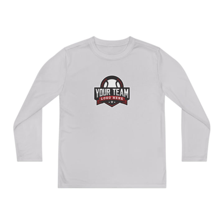 Unisex Youth Long Sleeve Moisture Wicking Shirt