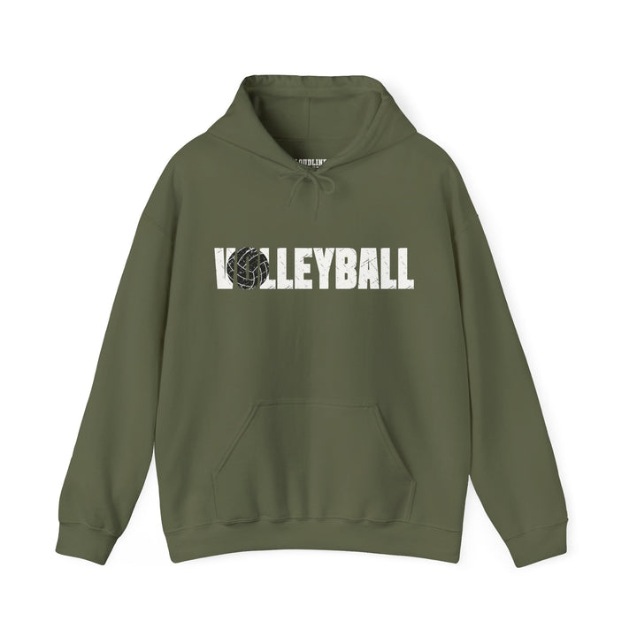 Volleyball Unisex Adult Hooded Sweatshirt