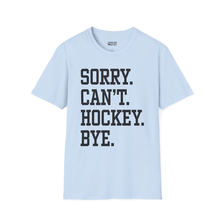 Sorry Can&