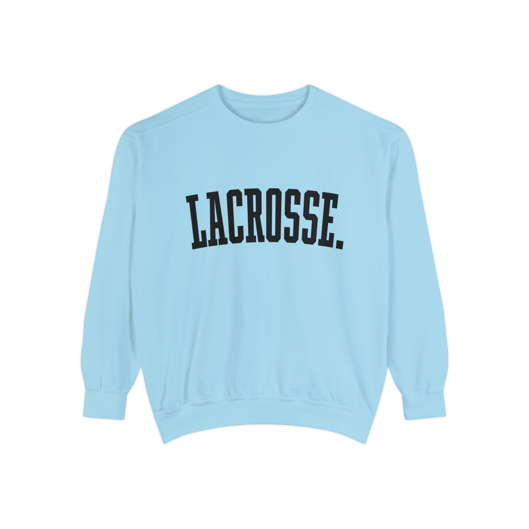 Tall Design Lacrosse Adult Unisex Premium Crewneck Sweatshirt