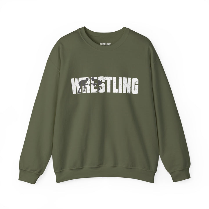 Wrestling Unisex Adult Crewneck Sweatshirt