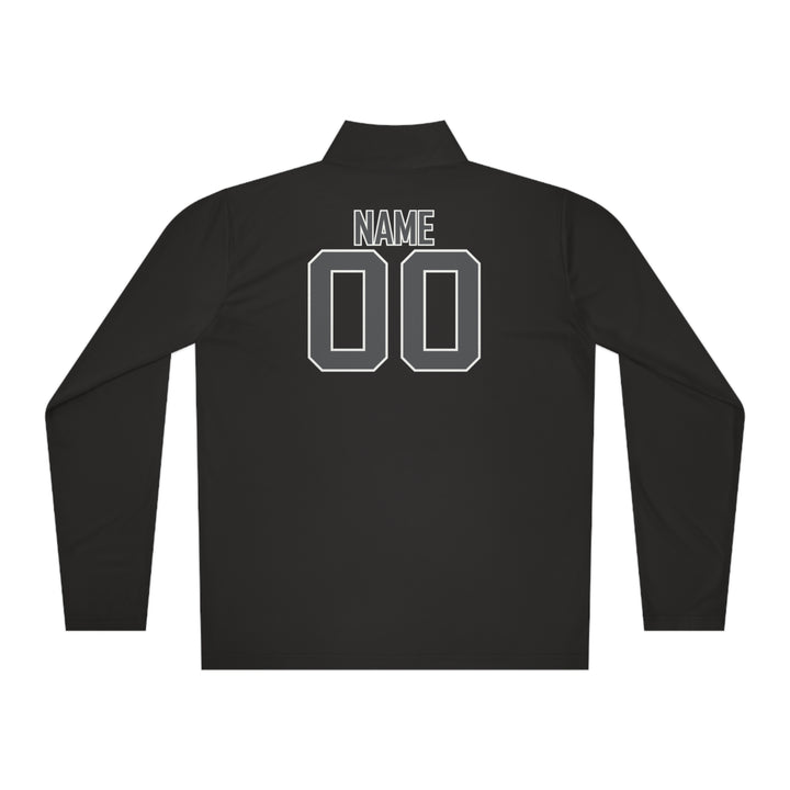 Trenton Soccer Association Unisex Adult Long Sleeve Quarter-Zip Pullover