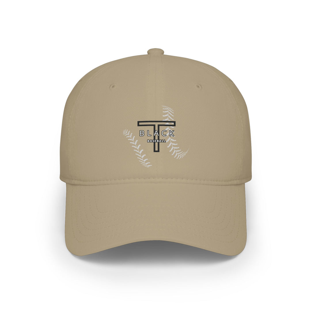 T-Black Dugout Low Profile Baseball Cap