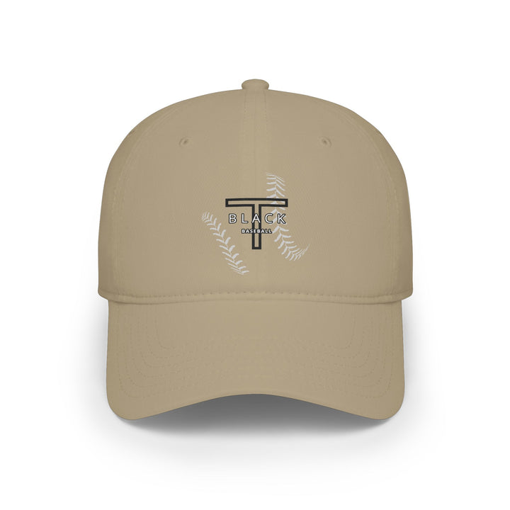 T-Black Dugout Low Profile Baseball Cap