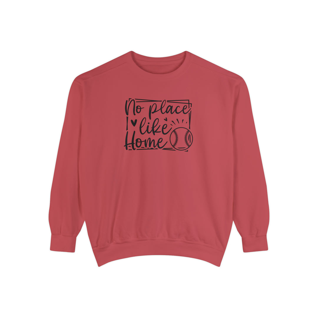 No Place Like Home Baseball Unisex Adult Premium Crewneck Sweatshirt