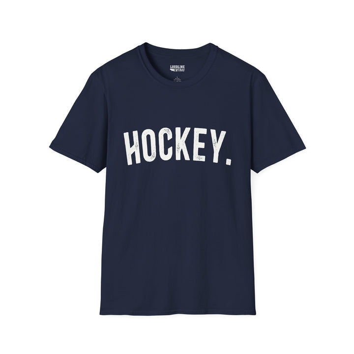 Rustic Design Hockey Unisex Adult T-Shirt