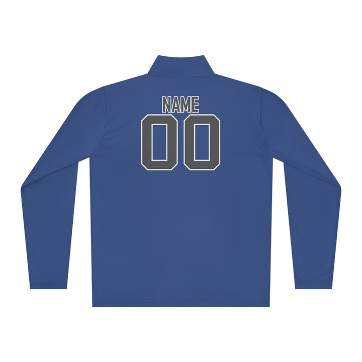 Trenton Soccer Association Unisex Adult Long Sleeve Quarter-Zip Pullover
