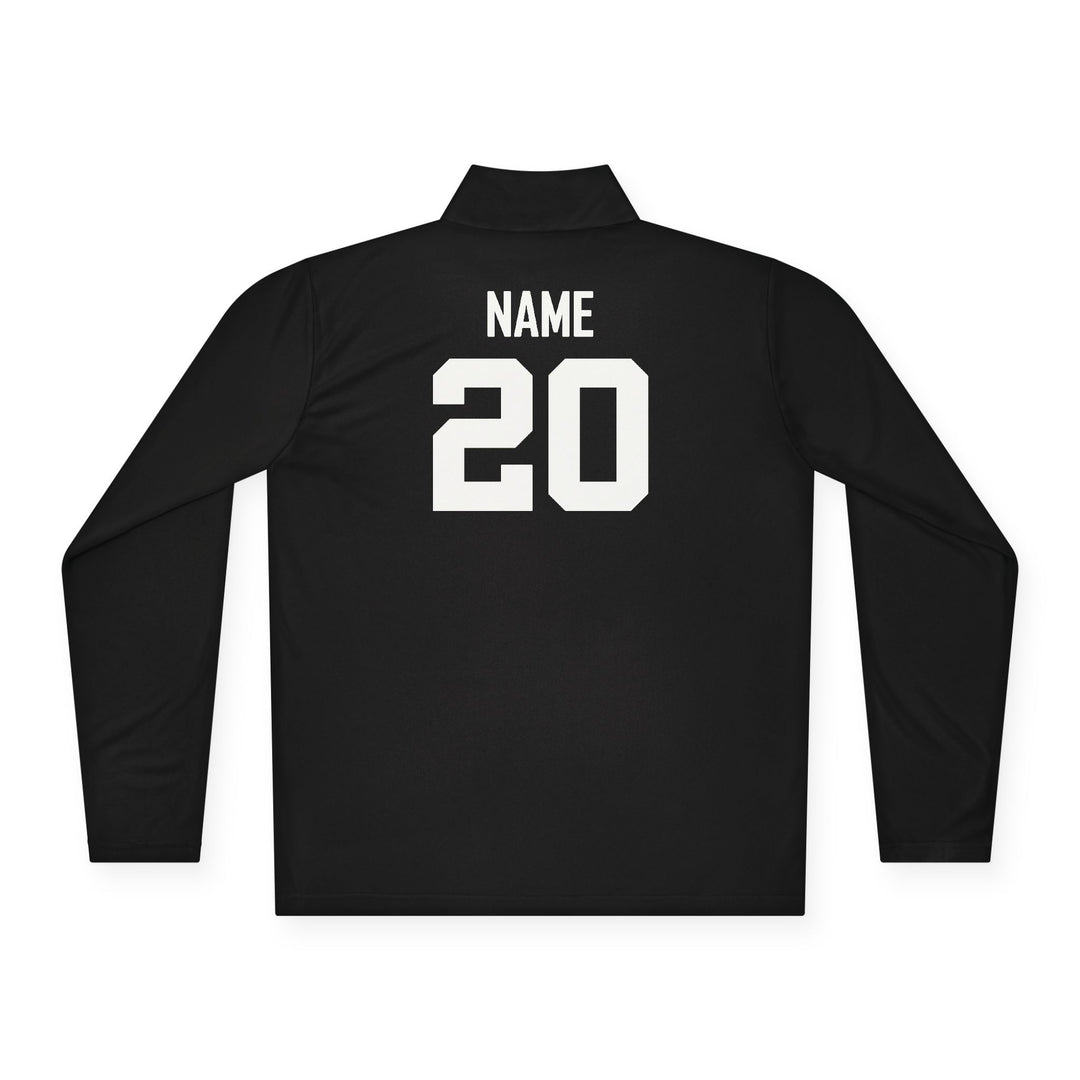 College Station Soccer Club Vanguard Unisex Adult Long Sleeve Quarter-Zip Pullover