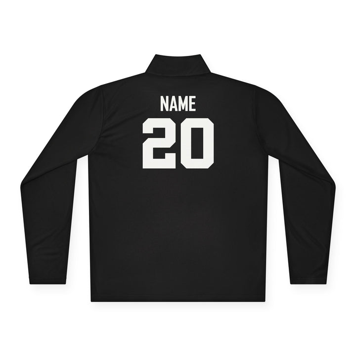 College Station Soccer Club Vanguard Unisex Adult Long Sleeve Quarter-Zip Pullover