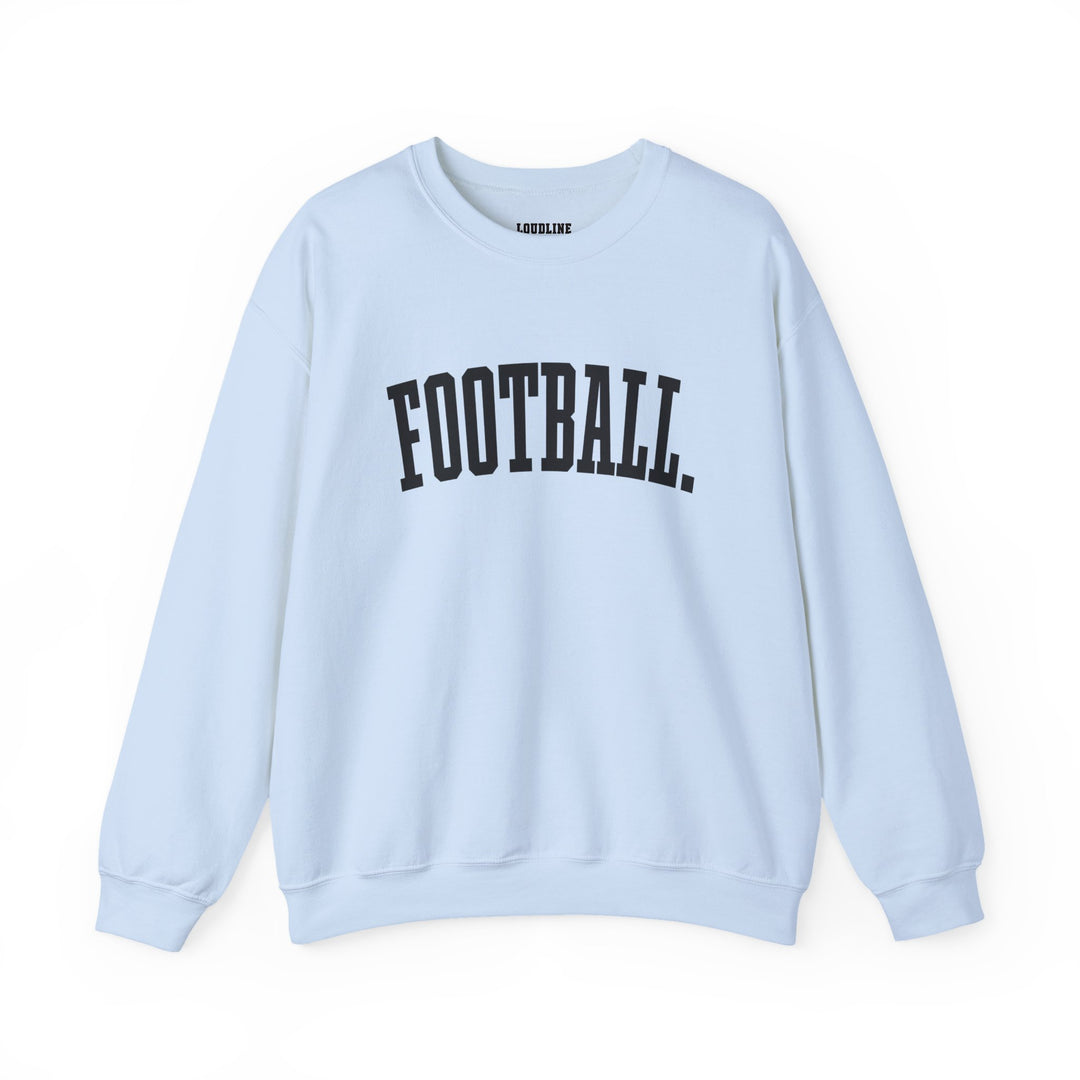 Tall Design Football Unisex Adult Crewneck Sweatshirt