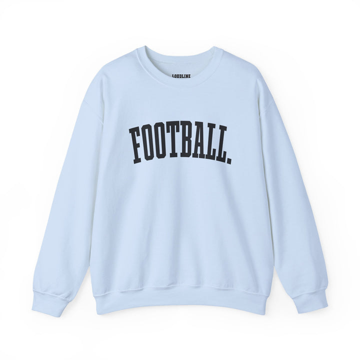 Tall Design Football Unisex Adult Crewneck Sweatshirt
