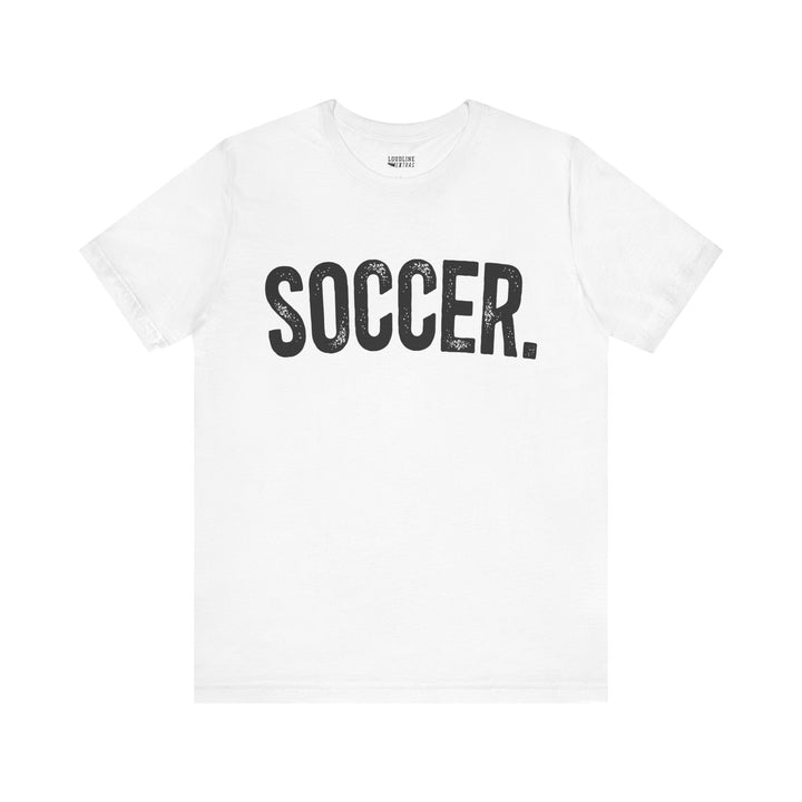 Rustic Design Soccer Unisex Adult T-Shirt