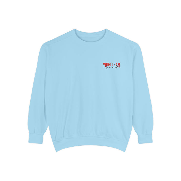 Unisex Adult Comfort Colors Crewneck Sweatshirt - Embroidered