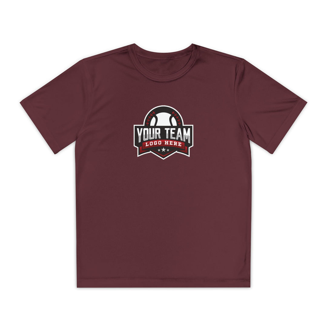 Unisex Youth Moisture Wicking T-Shirt Color Options 2