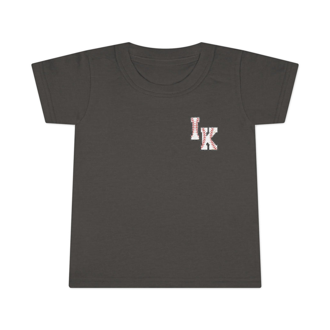 Iron Knights Toddler Unisex T-Shirt w/Flag Design &amp; Name and Number on Back