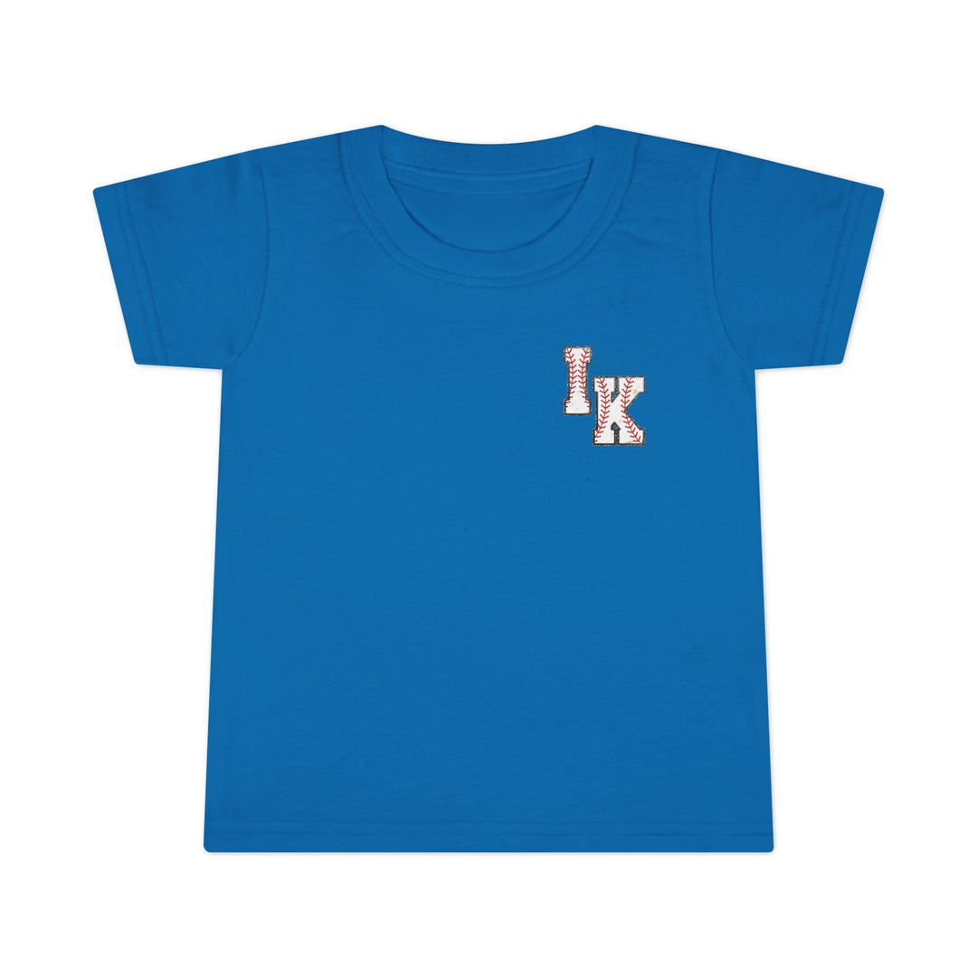 Iron Knights Toddler Unisex T-Shirt w/Flag Design &amp; Name and Number on Back