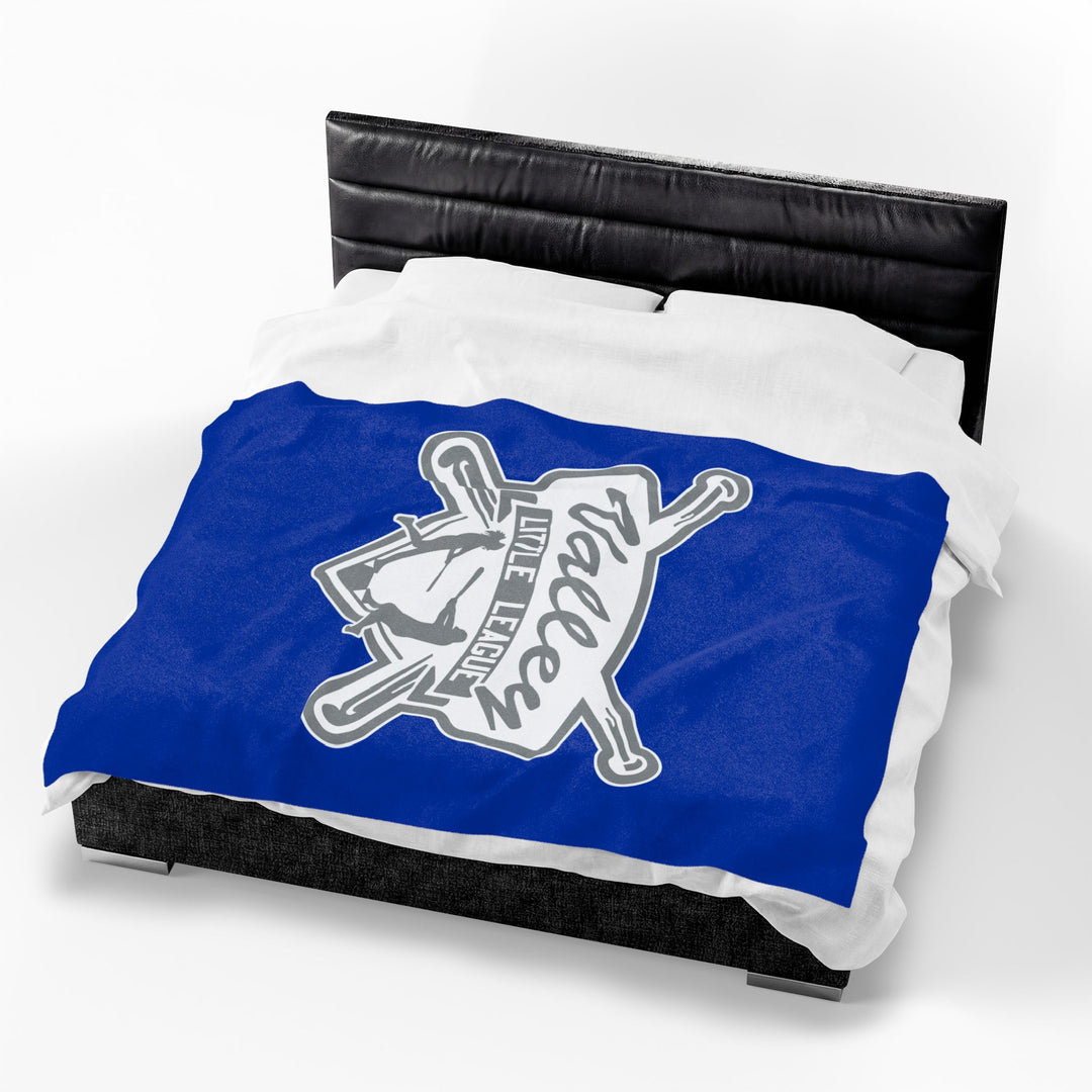 Valley Little League Velveteen Plush Blanket