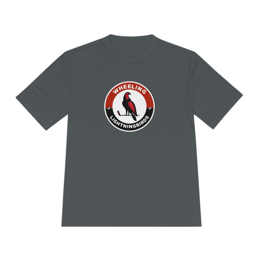 Wheeling Lightningbirds Unisex Adult Moisture Wicking T-Shirt