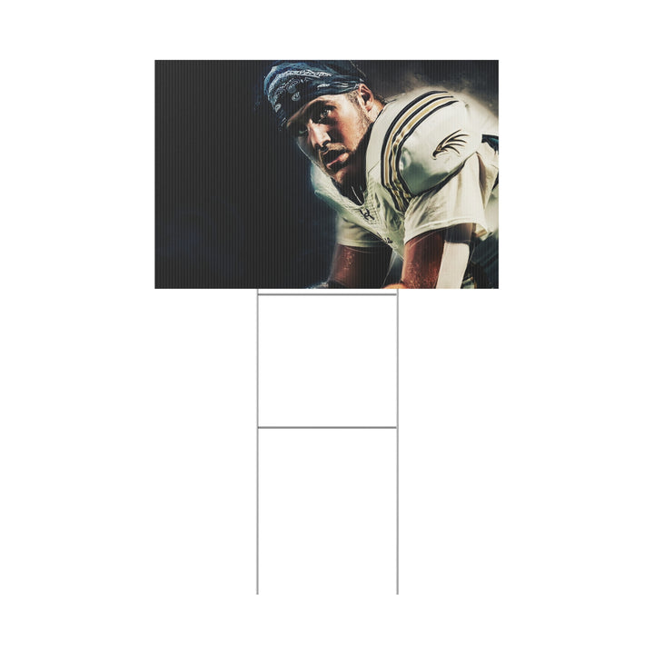 Offside Sports Photography Plastic Yard Sign
