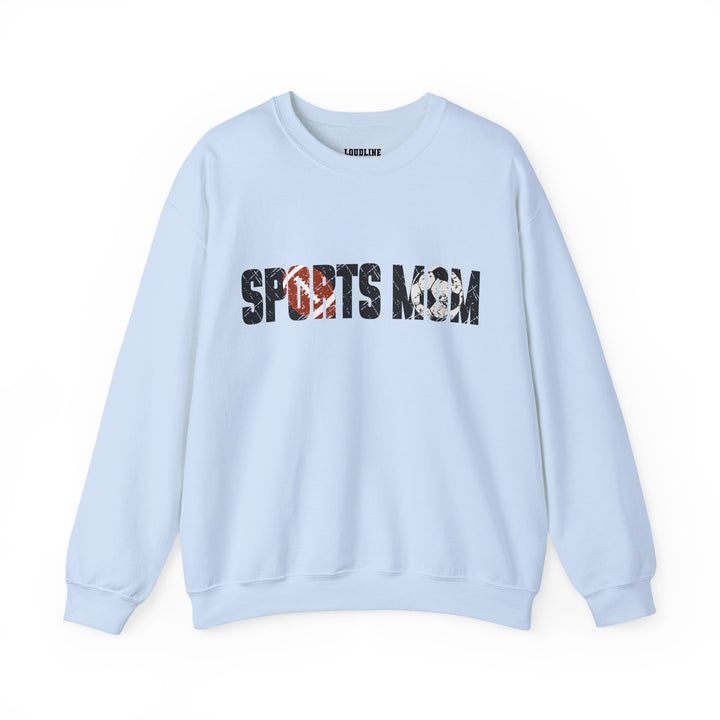Sports Mom Unisex Adult Crewneck Sweatshirt