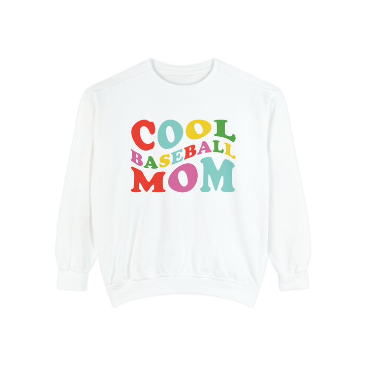 Cool Baseball Mom Unisex Adult Premium Crewneck Sweatshirt
