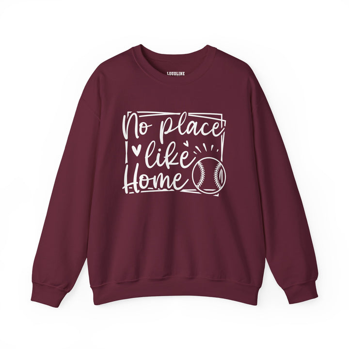 No Place Like Home V1 Baseball Unisex Adult Crewneck Sweatshirt