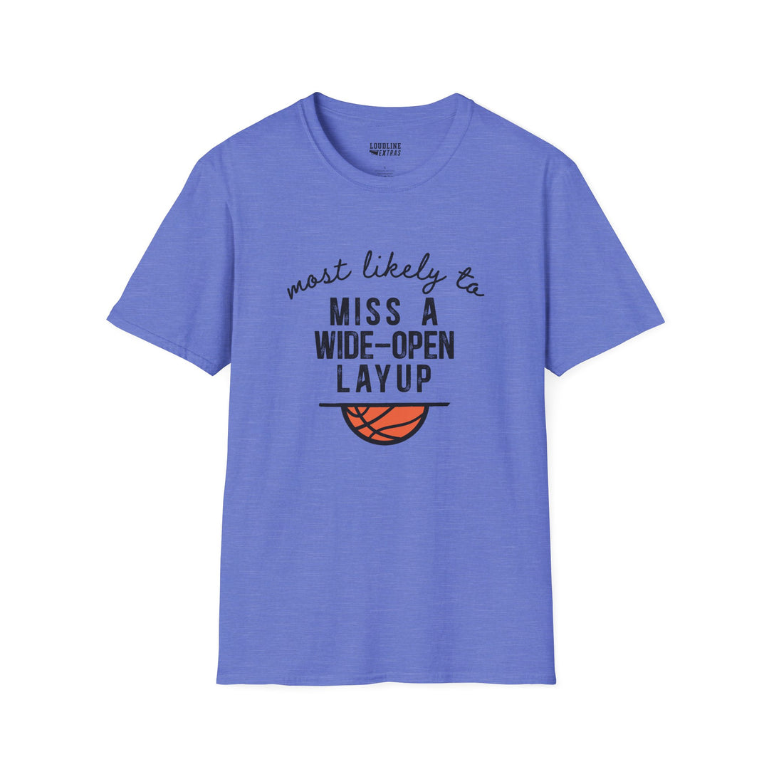 Most Likely To Basketball Unisex Adult T-Shirt