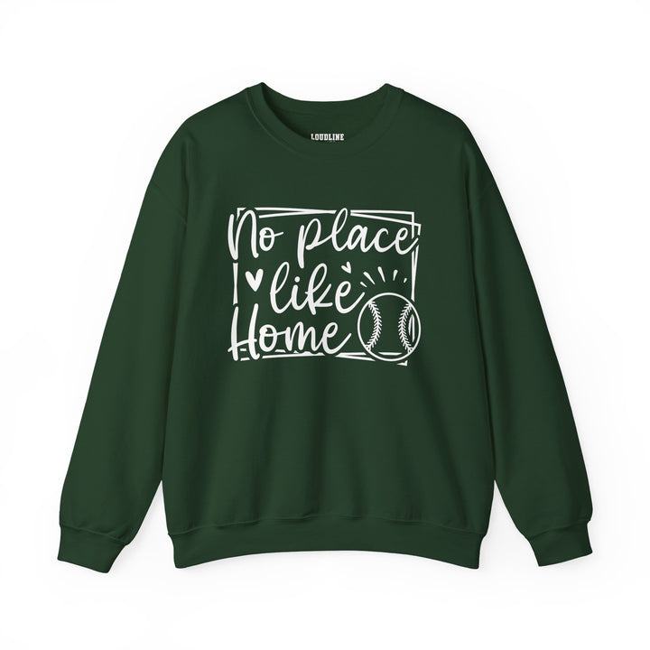 No Place Like Home V1 Baseball Unisex Adult Crewneck Sweatshirt