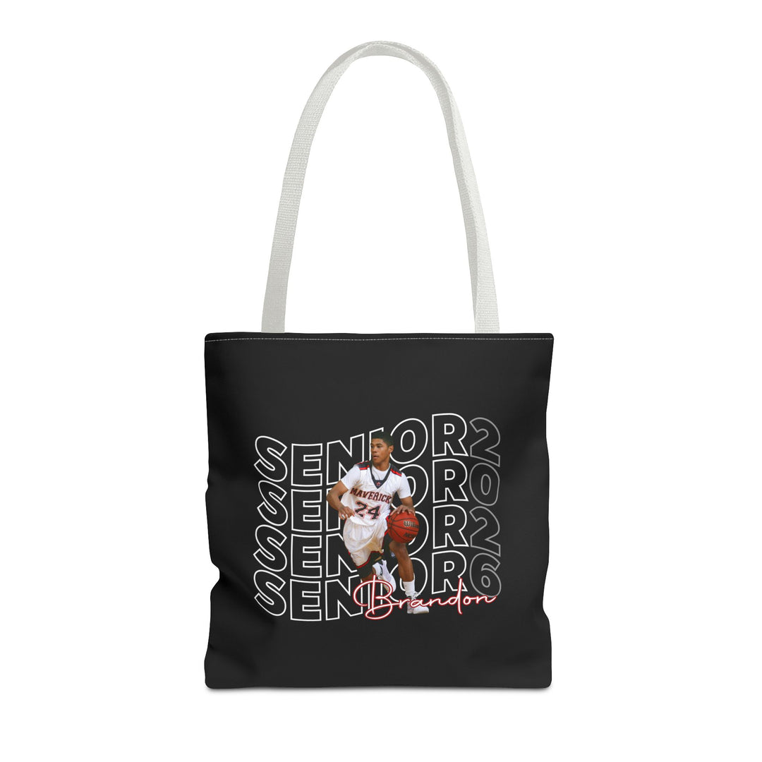 Senior Wavy Design w/Photo &amp; Name Tote Bag