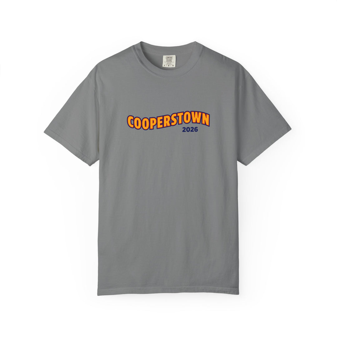 Cooperstown Picture Wavy Name Front &amp; Back Design - Unisex Adult Premium Apparel