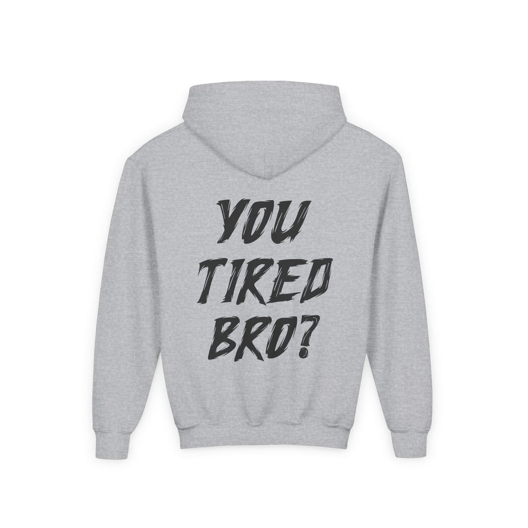 T-Black Dugout Unisex Youth Hooded Sweatshirt
