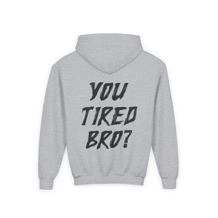 T-Black Dugout Unisex Youth Hooded Sweatshirt