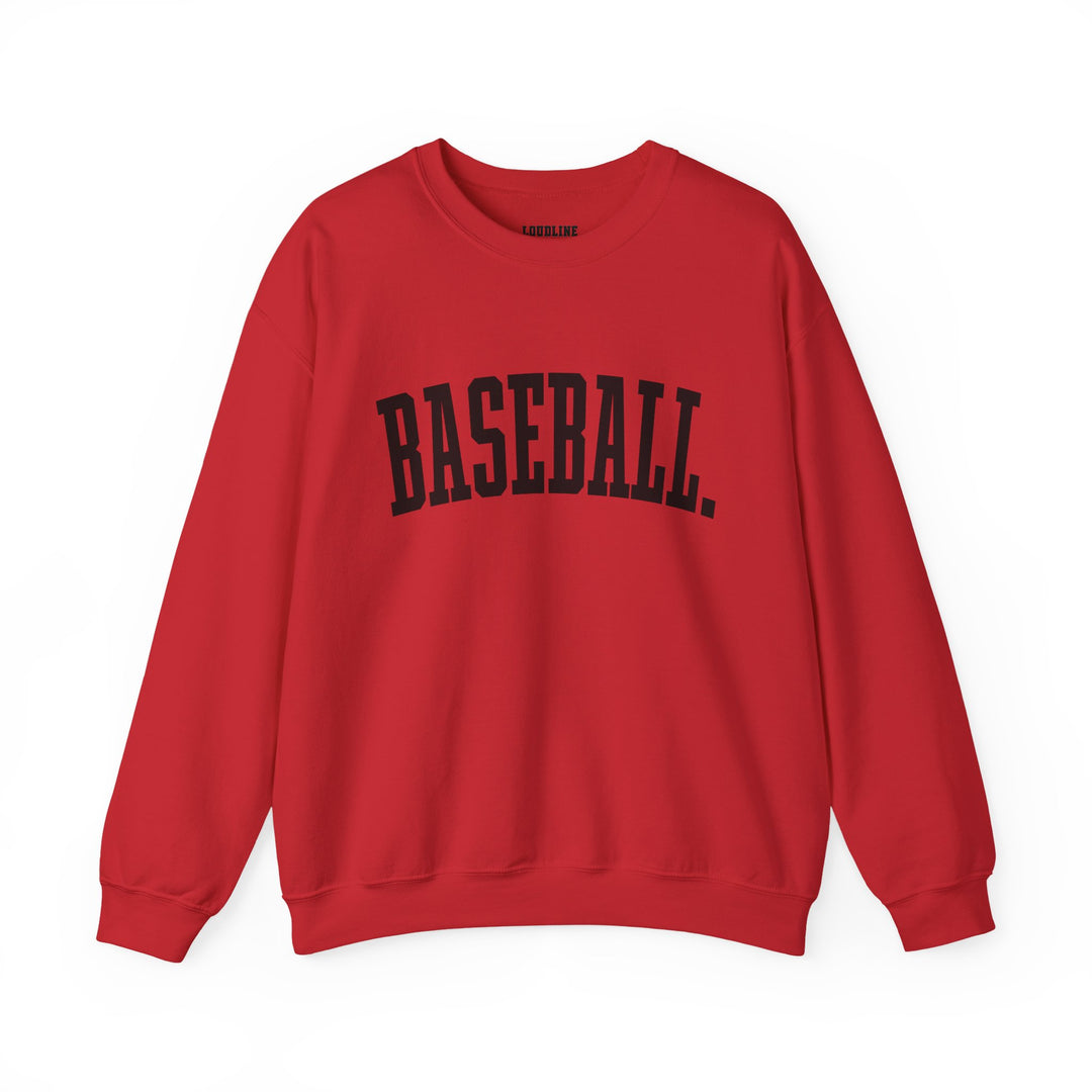 Tall Design Baseball Unisex Adult Crewneck Sweatshirt