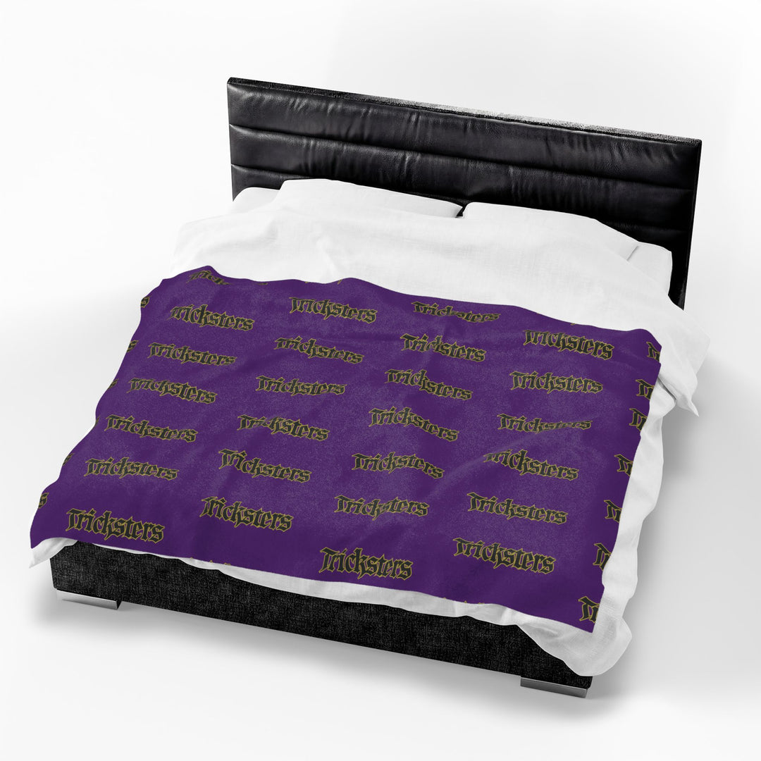 Chewsville Coyotes Velveteen Plush Blanket