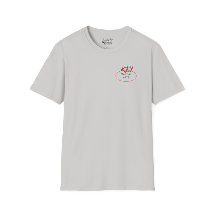Key Martial Arts Unisex Adult T-Shirt - Karate on Back