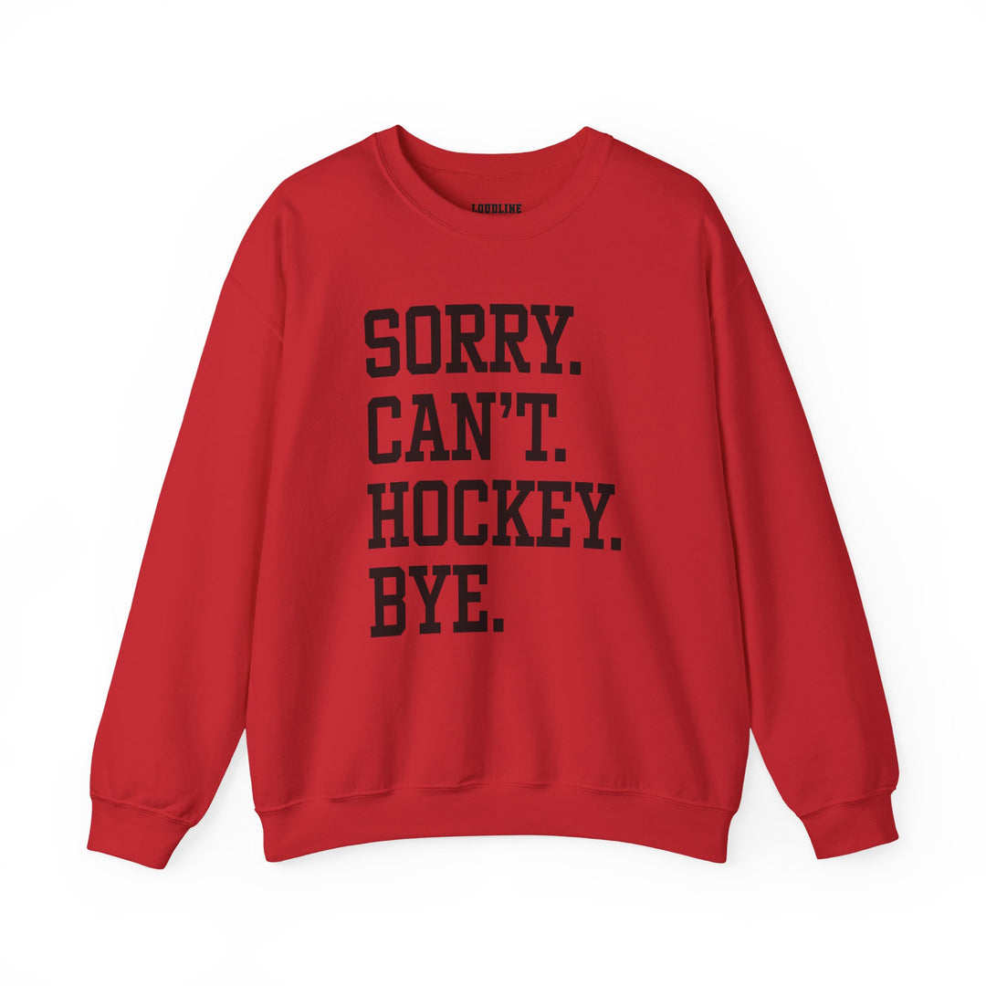 Sorry Can&