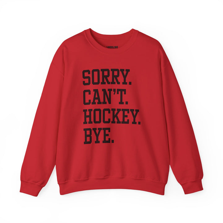 Sorry Can&