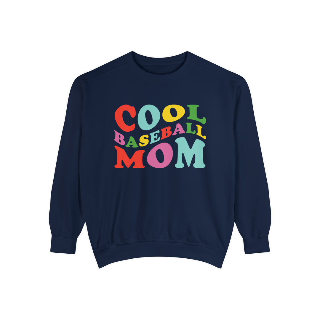 Cool Baseball Mom Unisex Adult Premium Crewneck Sweatshirt