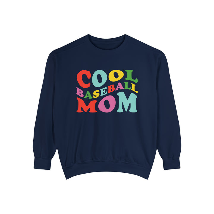 Cool Baseball Mom Unisex Adult Premium Crewneck Sweatshirt