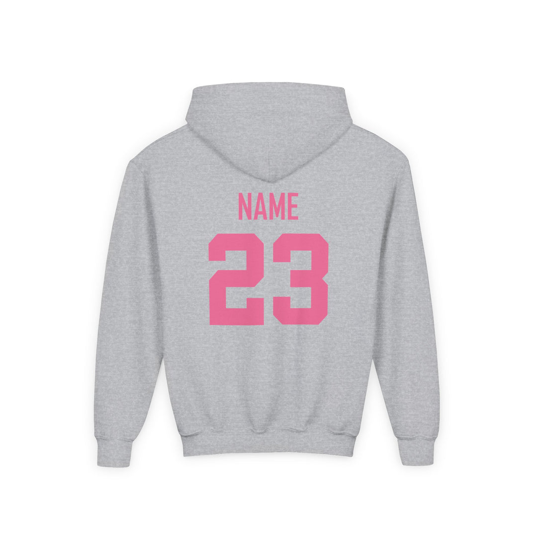 Latrobe Boys Soccer Unisex Youth Hooded Sweatshirt - Cancer Design