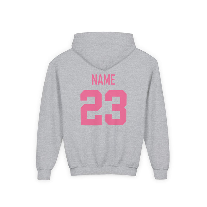 Latrobe Boys Soccer Unisex Youth Hooded Sweatshirt - Cancer Design