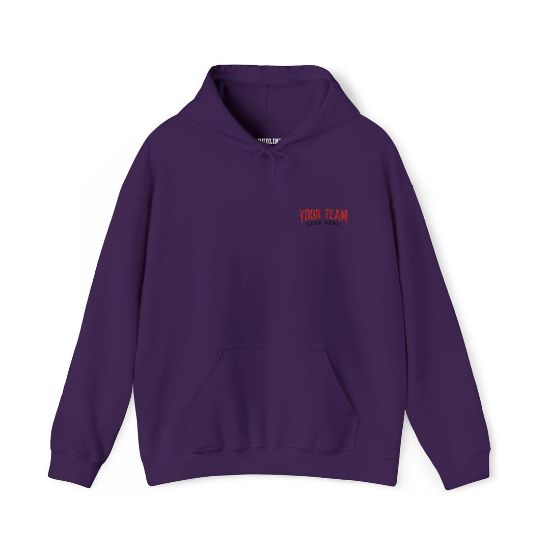 Unisex Adult Basic Hooded Sweatshirt Color Options 2 - Embroidery